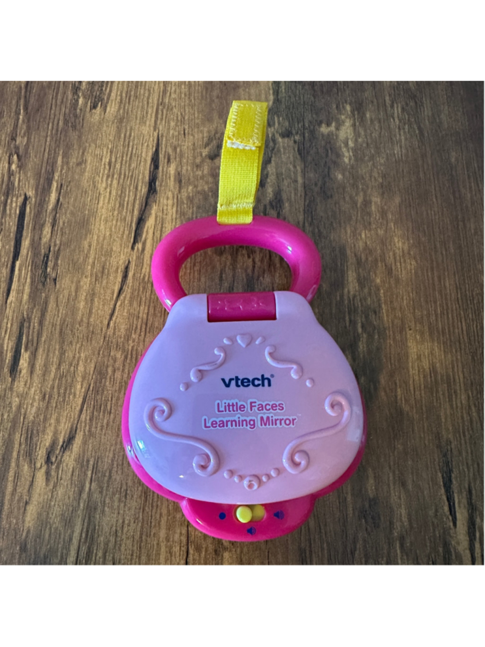 VTech Little Faces Learning Mirror Baby Toy 0-18 Months Pink Musical Lights